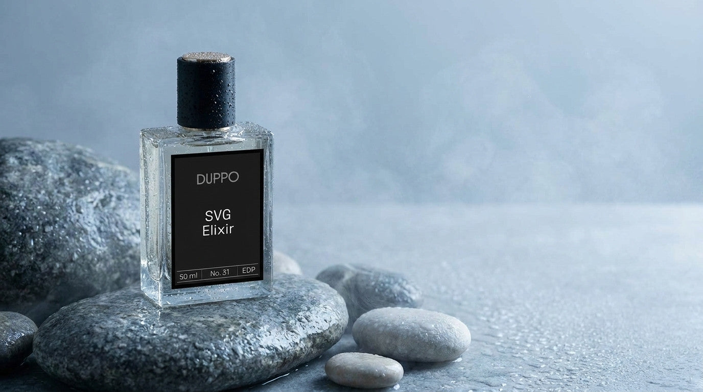 Duppo Nr. 31 — SVG Elixir pe piatră minerală umedă